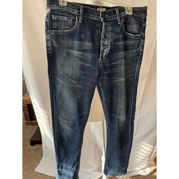 Citizens of Humanity Corey Slouchy Slim Jeans Premium Vintage Wash Button Fly - Picture 1 of 9